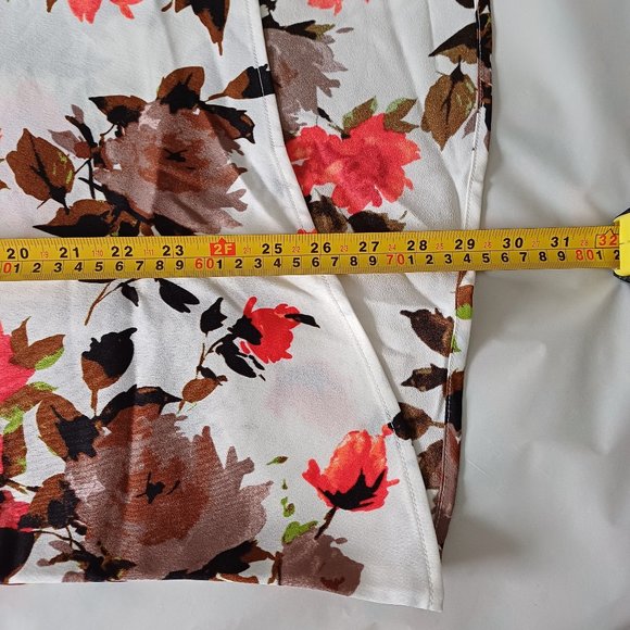 Mario Serrani Soft Floral Sleeveless Top XL - Picture 9 of 12